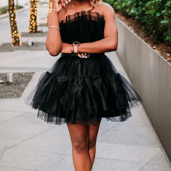 Tulle Party Dress - Picture 3 of 4